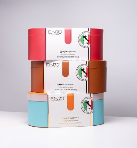 بكج تصفيف الشعر الاحترافي ENZO Airwrap 6 في 1