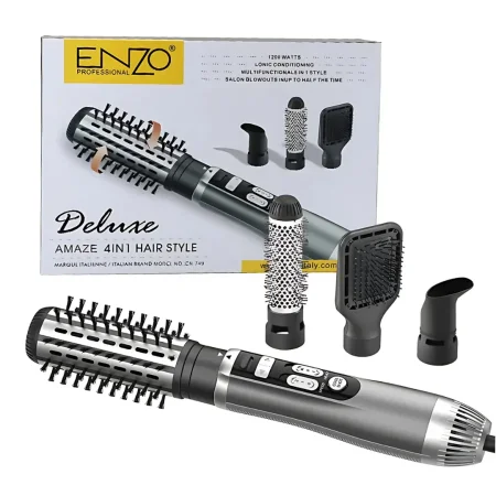 ENZO Deluxe Amaze 4in1 Hair Style – جهاز تصفيف الشعر متعدد الوظائف